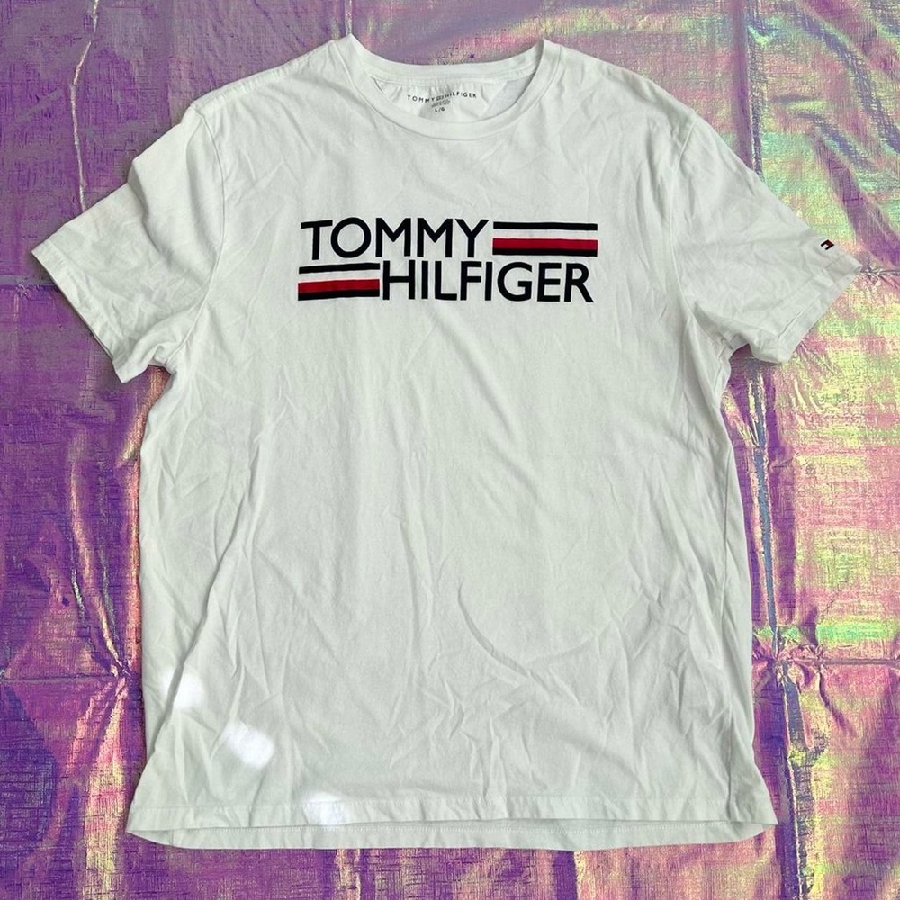 Tommy Hilfiger Logo Basic White T-Shirt